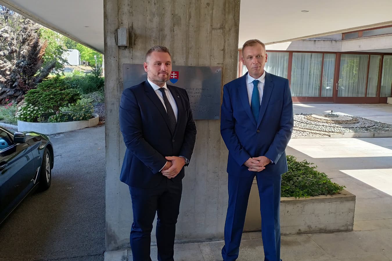 Rektor TUKE s pánom veľvyslancom Dušanom Matulayom
